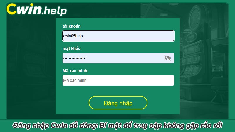 Đăng nhập Cwin dễ dàng: Bí mật để truy cập không gặp rắc rối Đăng nhập Cwin dễ dàng: Bí mật để truy cập không gặp rắc rối